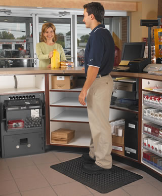 AirDome HD - Anti Fatigue Floormat Closeup AirDome HD - Anti Fatigue Floormat Closeup