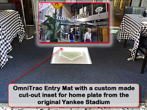 OmniTrac Entrance Mat - New York Yankees Steakhouse Entrance OmniTrac Entrance Mat - New York Yankees Steakhouse Entrance
