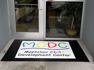 Frontline Custom Logo Doormat - Montclair Child Development Center Frontline Custom Logo Doormat - Montclair Child Development Center