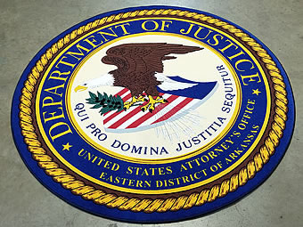 High Definition Logo Area Rug - US Attorney Eastern District of Arkansas High Definition Logo Area Rug - US Attorney Eastern District of Arkansas