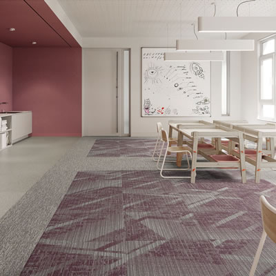Googie Series Telejector Designer Carpet Tiles Product Image Googie Series Telejector Designer Carpet Tiles Product Image