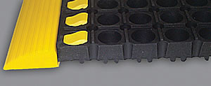 Safety Zone - Modular Drainable Grease Proof Traction Mat for Industrial Commercial Work Environments - Product Cross Section Safety Zone - Modular Drainable Grease Proof Traction Mat for Industrial Commercial Work Environments - Product Cross Section