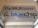 Custom Made Frontline Logo Mat MCR Group of Nashville Tennessee