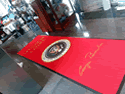 Custom Made Graphics Inset Logo Mat George Bush Presidential Library of College Station Texas