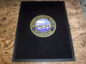 Custom Made Graphics Inset Logo Mat Motor Lifeboat Station of Tillamook Bay Oregon 01