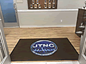 Custom Made Graphics Inset Logo Mat US Navy Joint Tactical Network Center of San Diego California