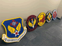 Custom Made Logo Plaque US Air National Guard 250 Intelligence Squadron of Kirtland AFB, New Mexico