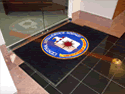 Custom Made Spectrum Logo Rug Central Intelligence Agency of Pentagon City Virginia