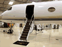 Custom Made Spectrum Logo Rug Landrys Inc Flight Service of Houston Texas 1