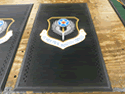 Custom Made Super Vinyl Logo Mat US Air Force Special Operations Command of Hurlburt Field Florida