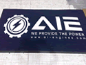 Custom Made ToughTop Logo Mat Anderson  Industrial  Engines  of  Gretna  Nebraska