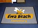 Custom Made ToughTop Logo Mat Ewa Beach Elementary School of Hawaii