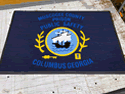 Custom Made ToughTop Logo Mat Georgia Department of Corrections Muscogee County Prison of Columbus Georgia