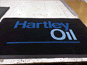 Custom Made ToughTop Logo Mat Hartley Oil Company of Ravenswood West Virginia 02