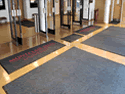 Custom Made ToughTop Logo Mat Montclair State University Theatre New Jersey 01