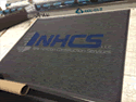Custom Made ToughTop Logo Mat New Horizon Construction Services of Groveland Florida