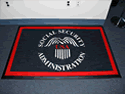 Custom Made ToughTop Logo Mat Social Security Administration of Hackensack New Jersey 01