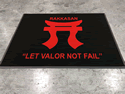 Custom Made ToughTop Logo Mat US Army 101st Airborne Division of Fort Campbell Kentucky
