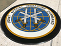 Custom Made ToughTop Logo Mat US Joint Special Operations Command of Fort Bragg North Carolina