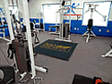 Custom Made ToughTop Logo Mat US Navy Fitness Facility of San Diego California 01