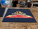 Custom Made ToughTop Logo Mat US Navy NAS Ventura of California