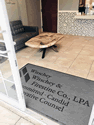 Custom Made ToughTop Logo Mat Witschey Witschey & Firestine LPA of Akron Ohio