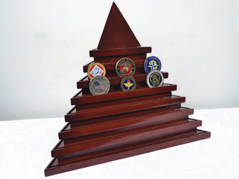 Wooden Challenge Coin Holder Product Image Wooden Challenge Coin Holder Product Image