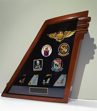 Custom Made Shadow Box for Memorabilia Custom Made Shadow Box for Memorabilia