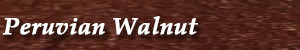 Luxury Vinyl Tile - Peruvian Walnut Wood Color Swatch - 7" x 48"