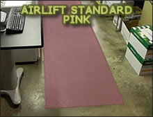 AirLift Standard Pink Antifatigue Mat - Warehouse Sale AirLift Standard Pink Antifatigue Mat - Warehouse Sale
